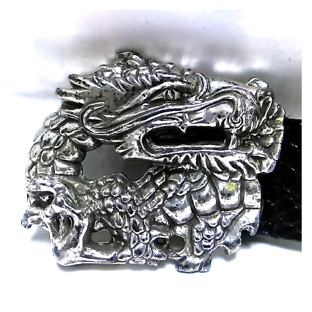 Sean John Dragon belt and buckle